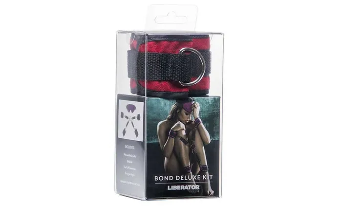 Couples Liberator Bond Deluxe Kit Merlot Microvelvet