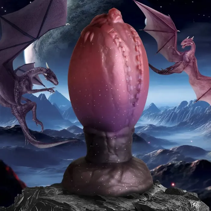 Creature Cocks Female Sex Toys Dragon Hatch Silicone Egg XL