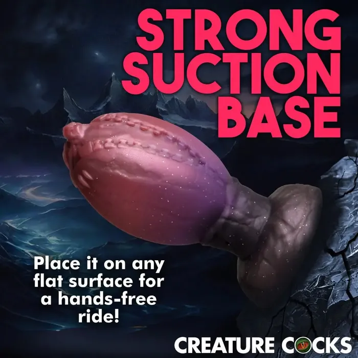 Creature Cocks Female Sex Toys Dragon Hatch Silicone Egg XL