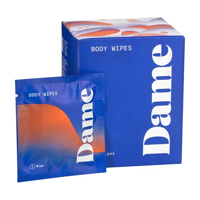 Dame Female Sex Toys Body Wipes 15