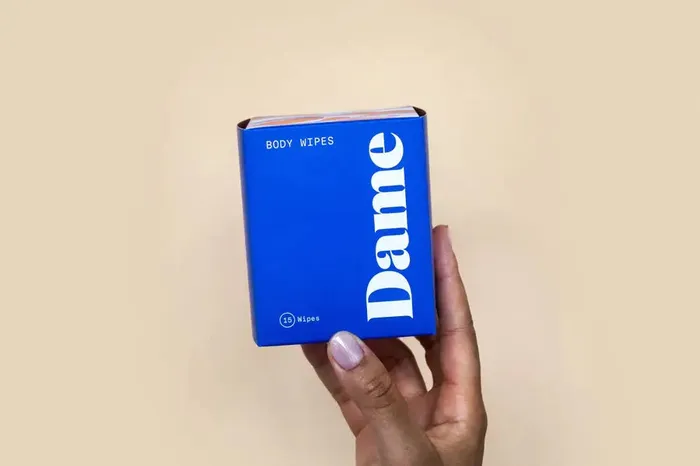 Dame Female Sex Toys Body Wipes 15