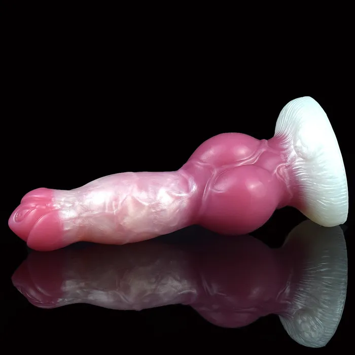 DirtyToyz Erebus Lifelike Canine Dog Dildo with Knot in 3 Sizes Rosy Color Female Sex Toys DirtyToyz Erebus Lifelike Canine Dog Dildo with Knot in 3 Sizes Rosy Color Female Sex Toys