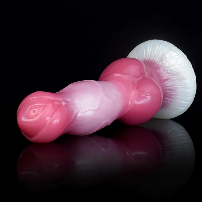 DirtyToyz Erebus Lifelike Canine Dog Dildo with Knot in 3 Sizes Rosy Color Female Sex Toys DirtyToyz Erebus Lifelike Canine Dog Dildo with Knot in 3 Sizes Rosy Color Female Sex Toys