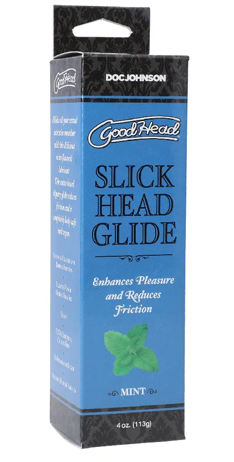 Doc Johnson Male Sex Toys Goodhead Slick Head Glide Mint 4 Oz