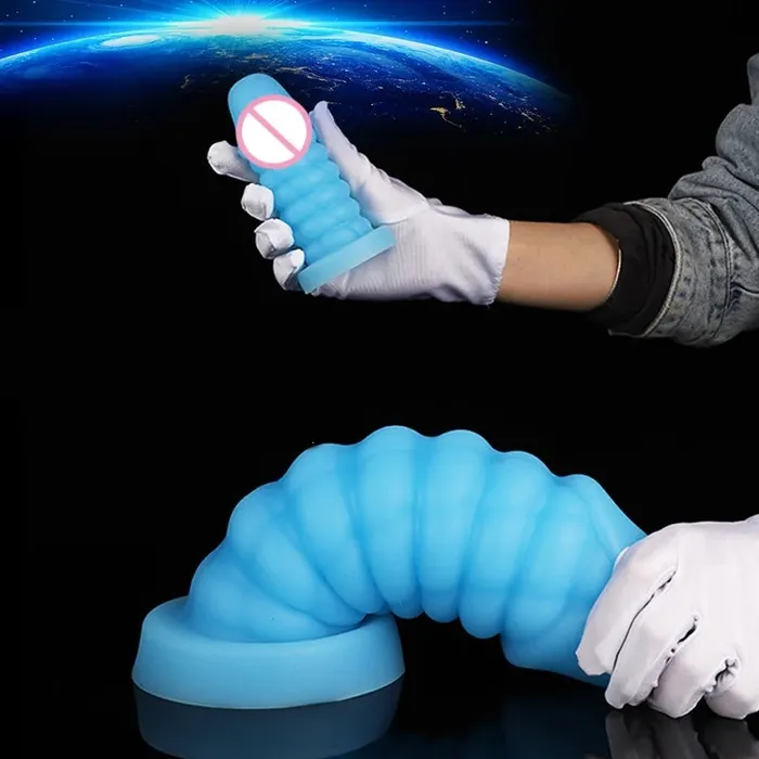 Domlust Anal Sprial Bullet Anal Dildo Butt Plug Silicone Vagina Prostate Massage Sex Toys for Women Men