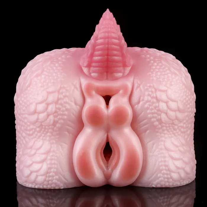 Domlust Male Sex Toys Bad Dragon Pussy Pocket Torso Buttocks Masturbator Realistic Animal Butt Replica Sex Toys for Men