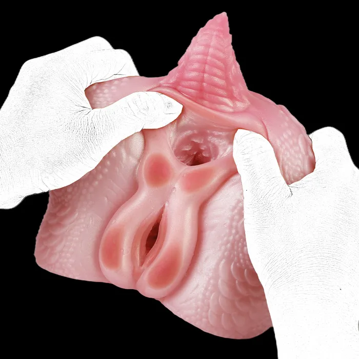 Domlust Male Sex Toys Bad Dragon Pussy Pocket Torso Buttocks Masturbator Realistic Animal Butt Replica Sex Toys for Men