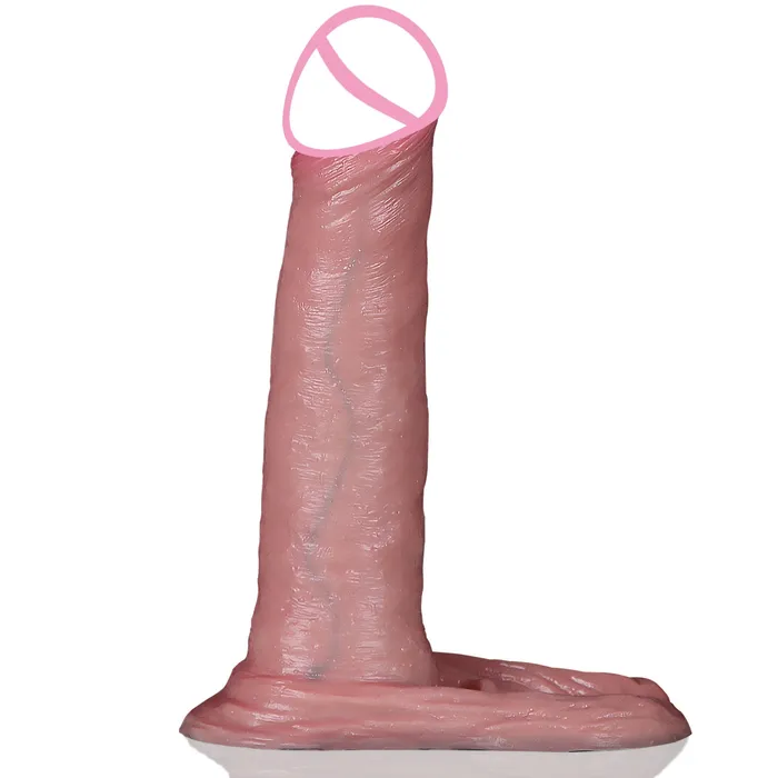 Domlust Male Sex Toys Realistic Cock Sleeve Mals Sex Toys Lifelike Large Big Girth Silicone Penis Enlarger