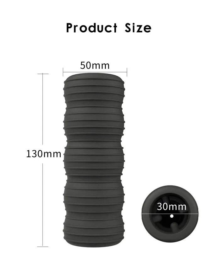 Domlust Male Sex Toys Silicone Pocket Pussy Male Masturbator Strechy Realistic Vagina Penis Massager