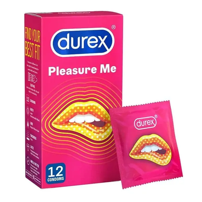 Female Sex Toys Durex Condoms Durex Pleasure Me Ribbed And Dotted Condoms 12 Pack