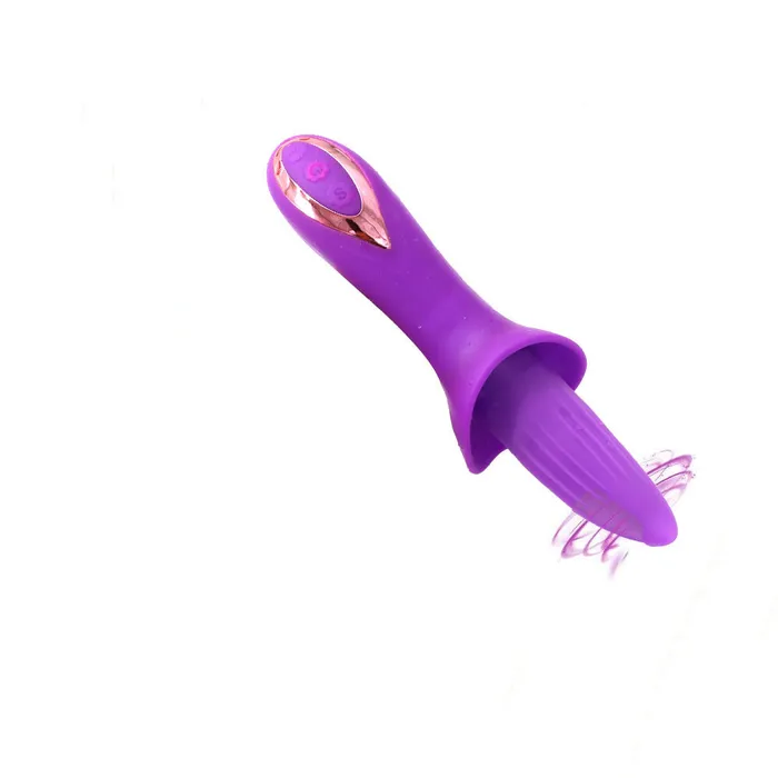Female Sex Toys Tongue Licking Clit Stimulator G Spot Clitoral Anal Vibrator Domlust