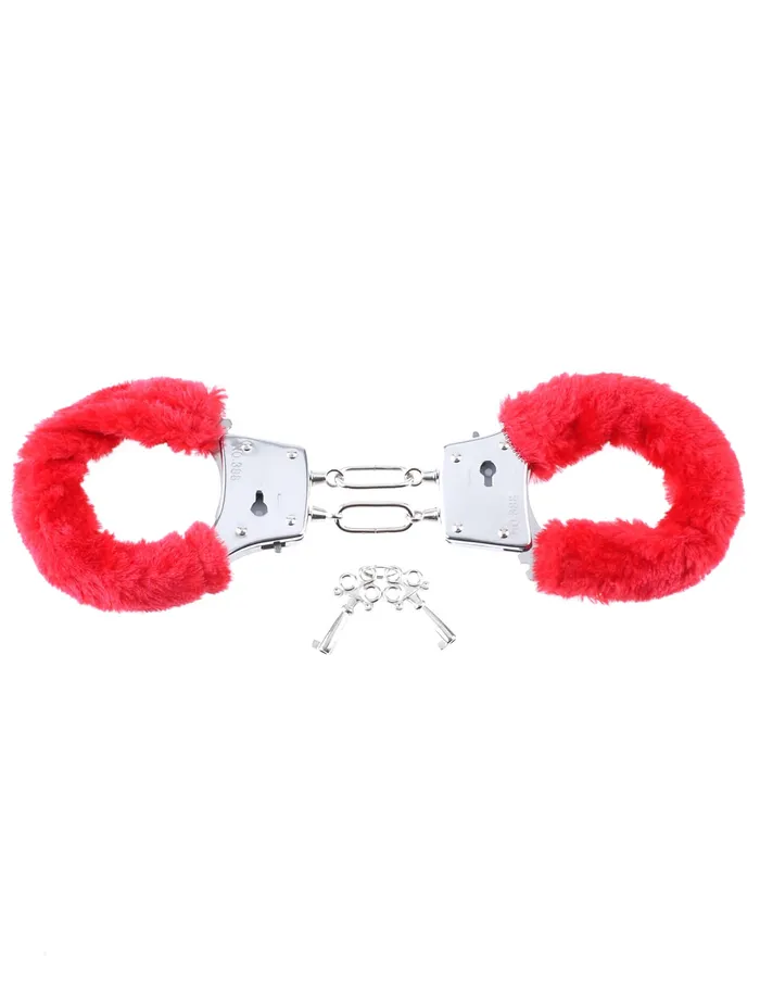 Fetish Fantasy Series Beginners Furry Cuffs Red Pipedream Couples Fetish Fantasy Series Beginners Furry Cuffs Red Pipedream Couples