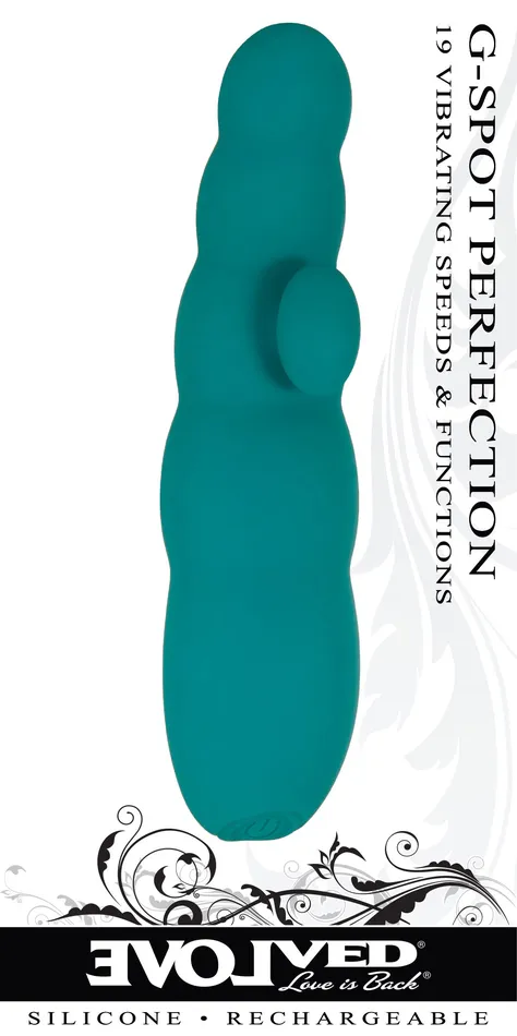 GSpot Perfection Teal Evolved Novelties Vibrators