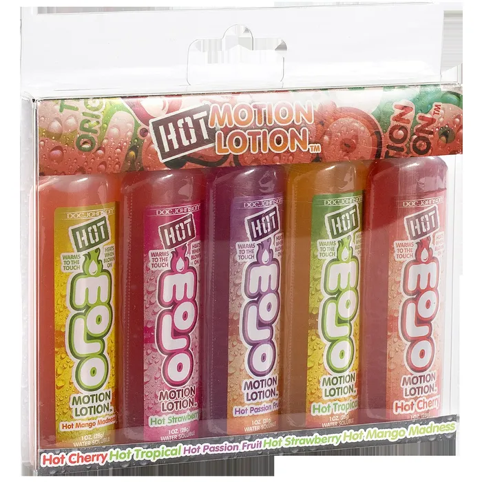 Hot Motion Lotion Molo 5 Pack Doc Johnson Enhancers