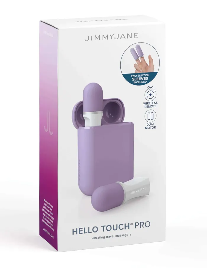 jimmyjane Female Sex Toys Jimmy Jane Hello Touch Pro Lilac Finger Massager jimmyjane Female Sex Toys Jimmy Jane Hello Touch Pro Lilac Finger Massager