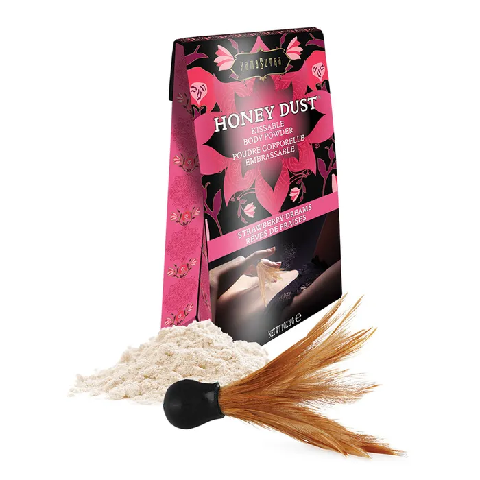 Kama Sutra Vibrators Honey Dust Strawberry Dreams 1 Oz