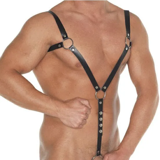 Leather Body Harness Rimba Female Sex Toys