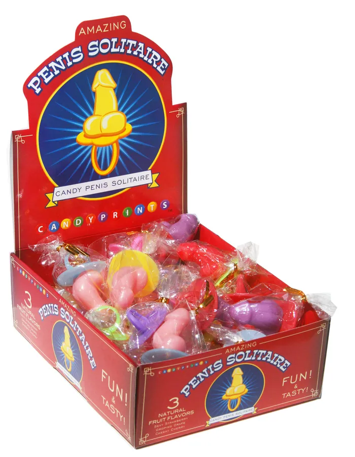 Little Genie Male Sex Toys Amazing Penis Solitaire 30 Piece Display