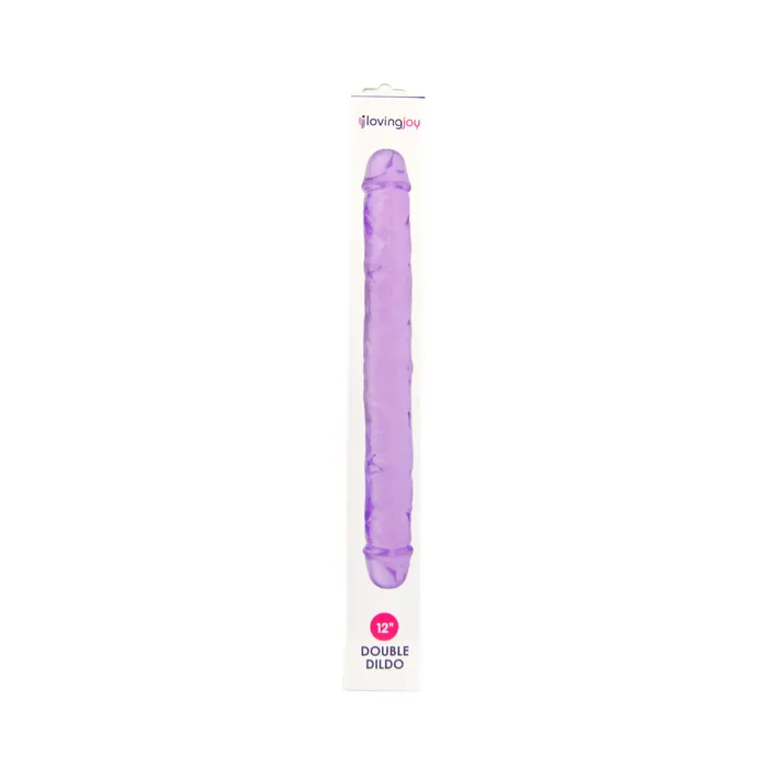 Loving Joy 12 Inch Double Dildo Purple Loving Joy Dildos Loving Joy 12 Inch Double Dildo Purple Loving Joy Dildos