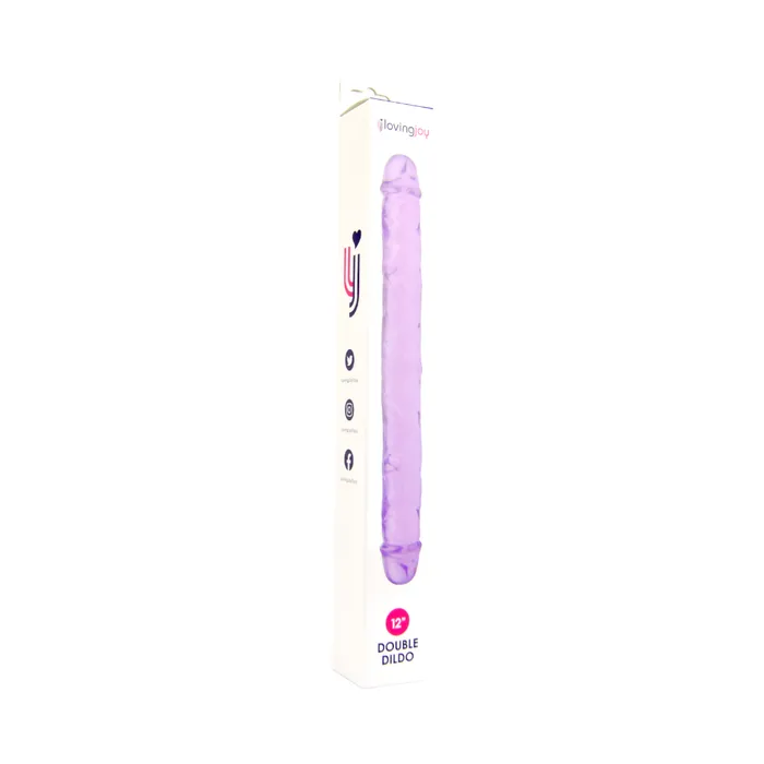 Loving Joy 12 Inch Double Dildo Purple Loving Joy Dildos Loving Joy 12 Inch Double Dildo Purple Loving Joy Dildos