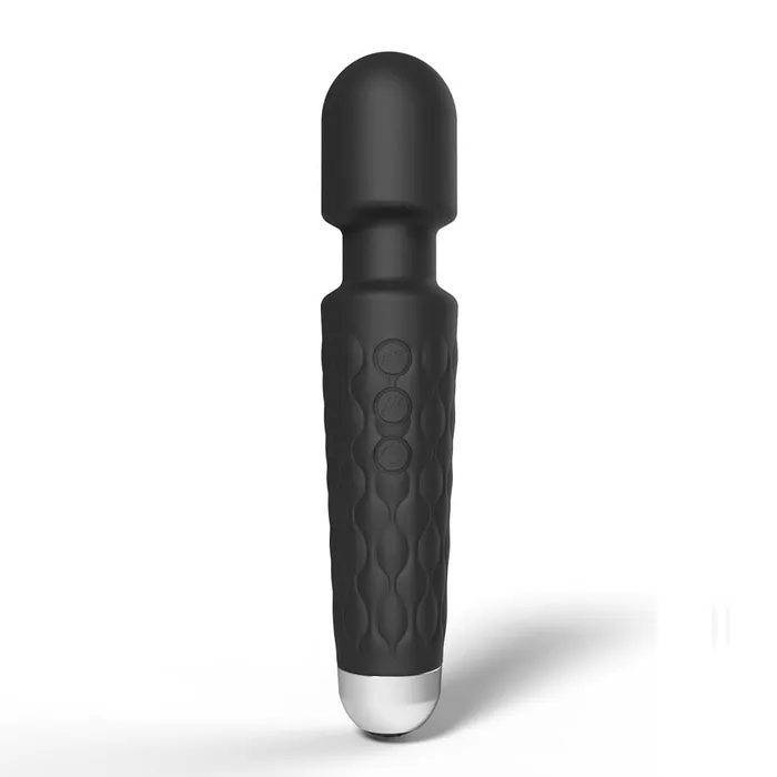 Loving Joy 20 Function Wand Vibrator Black Loving Joy Vibrators Loving Joy 20 Function Wand Vibrator Black Loving Joy Vibrators