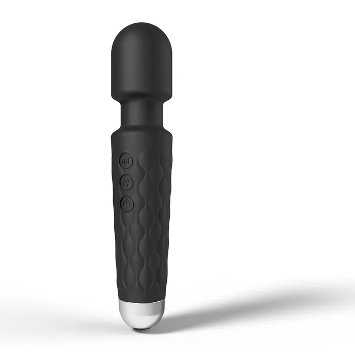 Loving Joy 20 Function Wand Vibrator Black Loving Joy Vibrators Loving Joy 20 Function Wand Vibrator Black Loving Joy Vibrators