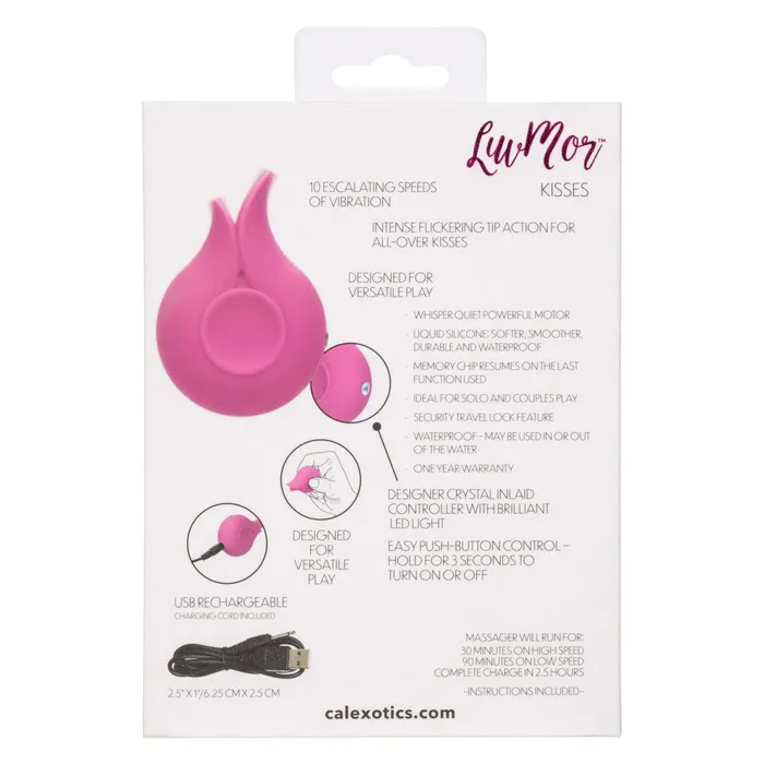 Luvmor Kisses Pink CalExotics Vibrators