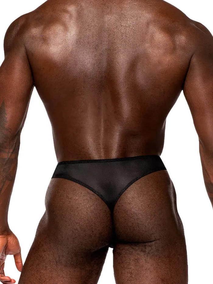 Male Power Anal Sassy Lace Open Ring Thong Smallmedium Black Male Power Anal Sassy Lace Open Ring Thong Smallmedium Black
