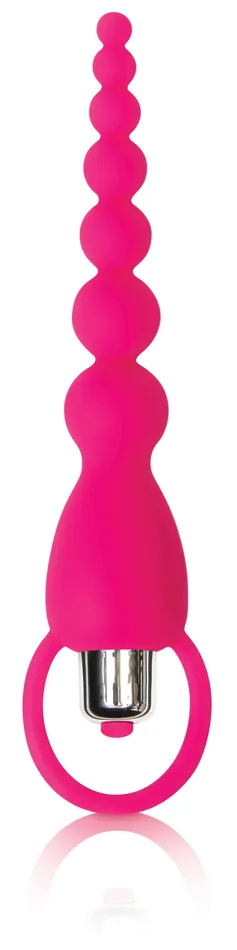 Male Sex Toys Adam and Eve Silicone Booty Bliss Vibrating Beads