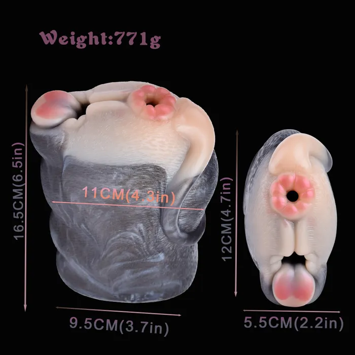 Male Sex Toys DirtyToyz Fawn Stroker Realistic Animal Masturbator for Men