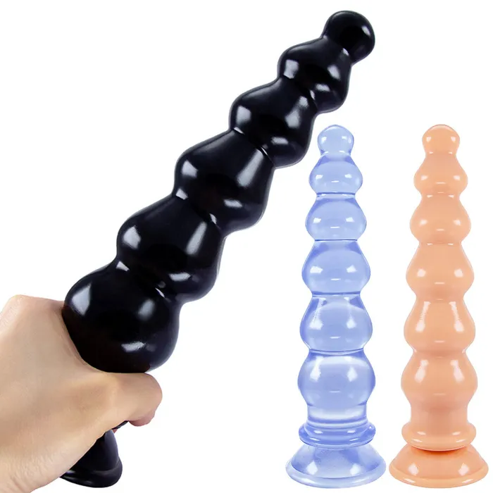 Male Sex Toys Domlust Giant Anal Beads Silicone Dildos Soft Huge Dildo Butt Plug with Big Suction Cup Male Sex Toys Domlust Giant Anal Beads Silicone Dildos Soft Huge Dildo Butt Plug with Big Suction Cup