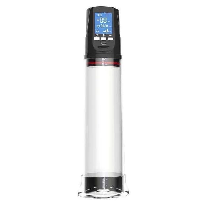 Male Sex Toys Domlust Male Penis Pump Masturbation Cup LCD Panel Vacuum Sucking Vagina Sex Toys for Men