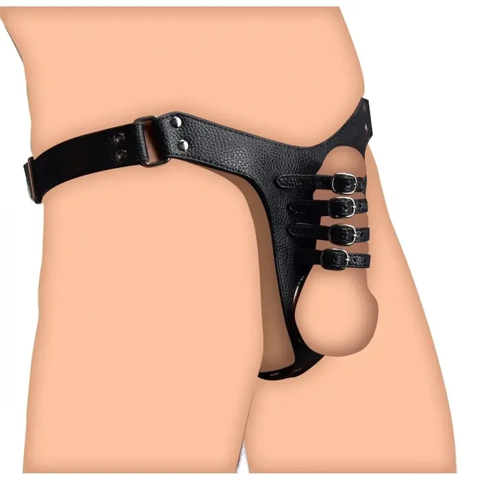 Male Sex Toys Male Chastity Harness BDSM Bondage Chastity Harness Strict Leather Male Sex Toys Male Chastity Harness BDSM Bondage Chastity Harness Strict Leather