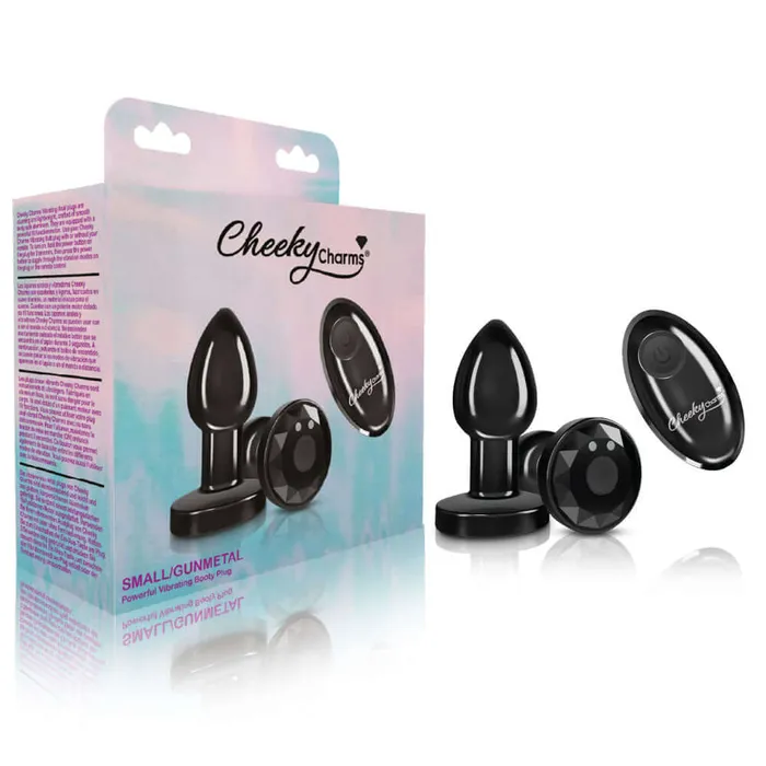 Male Sex Toys Viben Cheeky Charms Rechargeable Vibrating Metal Butt Plug With Remote Control Gunmetal Small Preorder Only Male Sex Toys Viben Cheeky Charms Rechargeable Vibrating Metal Butt Plug With Remote Control Gunmetal Small Preorder Only