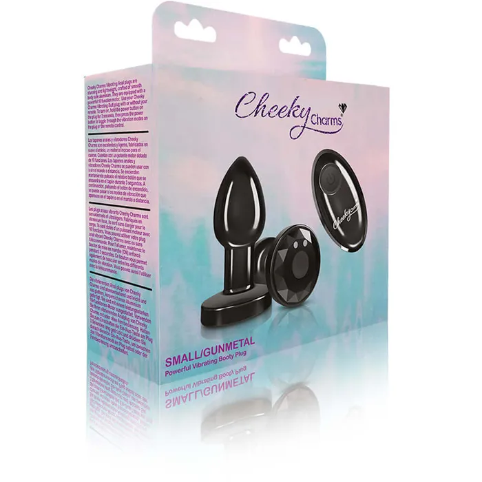 Male Sex Toys Viben Cheeky Charms Rechargeable Vibrating Metal Butt Plug With Remote Control Gunmetal Small Preorder Only Male Sex Toys Viben Cheeky Charms Rechargeable Vibrating Metal Butt Plug With Remote Control Gunmetal Small Preorder Only