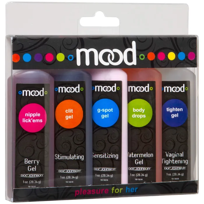Mood Pleasure for Her 5 Pack Doc Johnson Vibrators