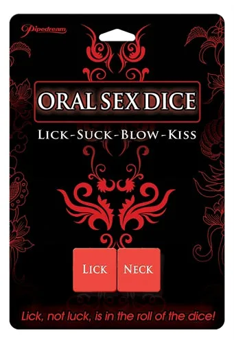 Pipedream Oral Sex Dice Couples