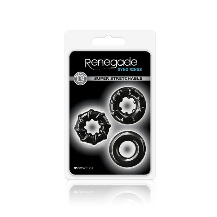 Renegade Dyno Rings Black nsnovelties Anal