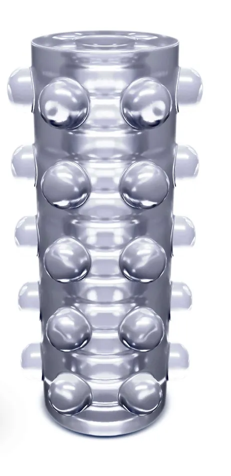 Rize Swich Glow in the Dark Self Lubricating Stroker Clear Blush Male Sex Toys Rize Swich Glow in the Dark Self Lubricating Stroker Clear Blush Male Sex Toys