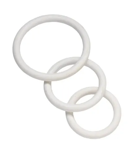 Sale Male Sex Toys Nitrile Cock Ring Set White