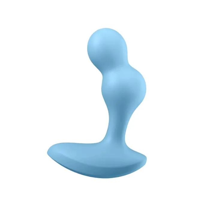 Satisfyer Anal Satisfyer Deep Diver Connect App Vibrating Plug Blue