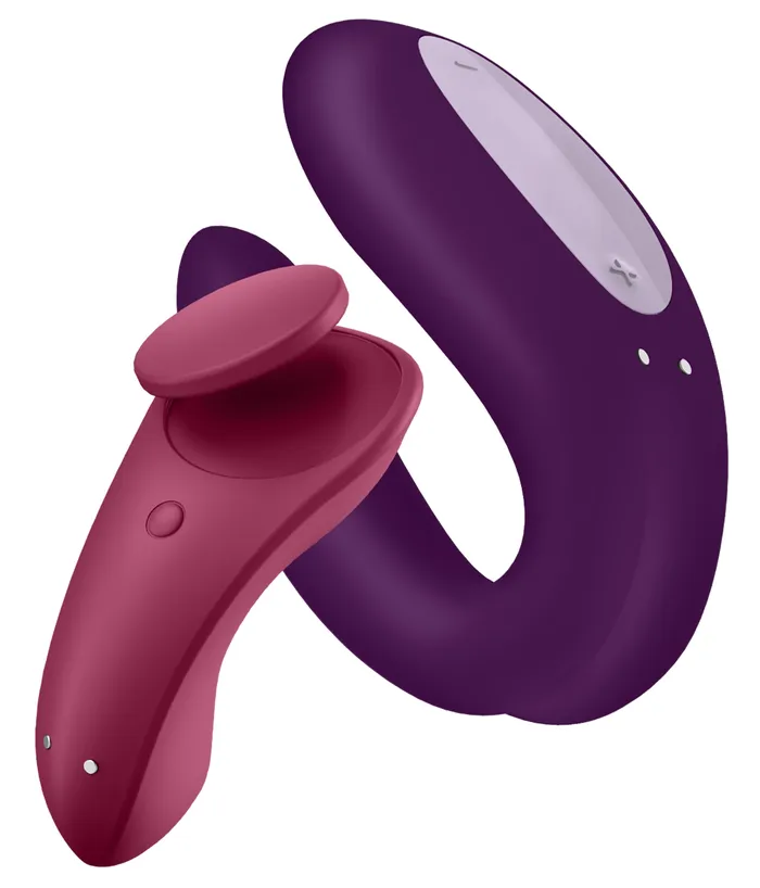 Satisfyer Dildos Partner Box 1 Sexy Secret Plus Double Joy Violet