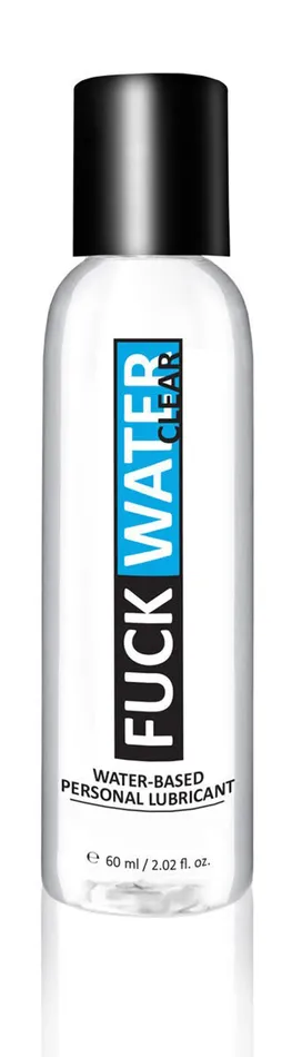 Sexual Health Wellbeing Fuck Water Clear 2oz Water Based Lubricant Fuck Water Sexual Health Wellbeing Fuck Water Clear 2oz Water Based Lubricant Fuck Water