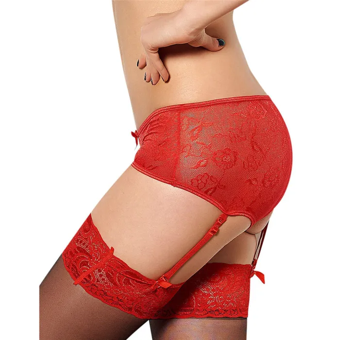 Sexy Emporium Lacy Suspender Knickers Vibrators
