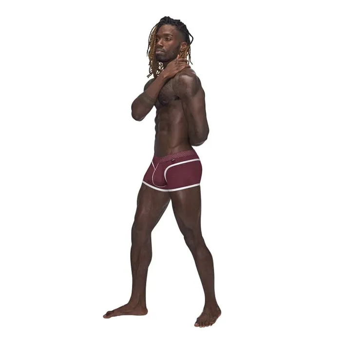 Sport Mesh Sport Short Medium Burgundy Male Power Anal