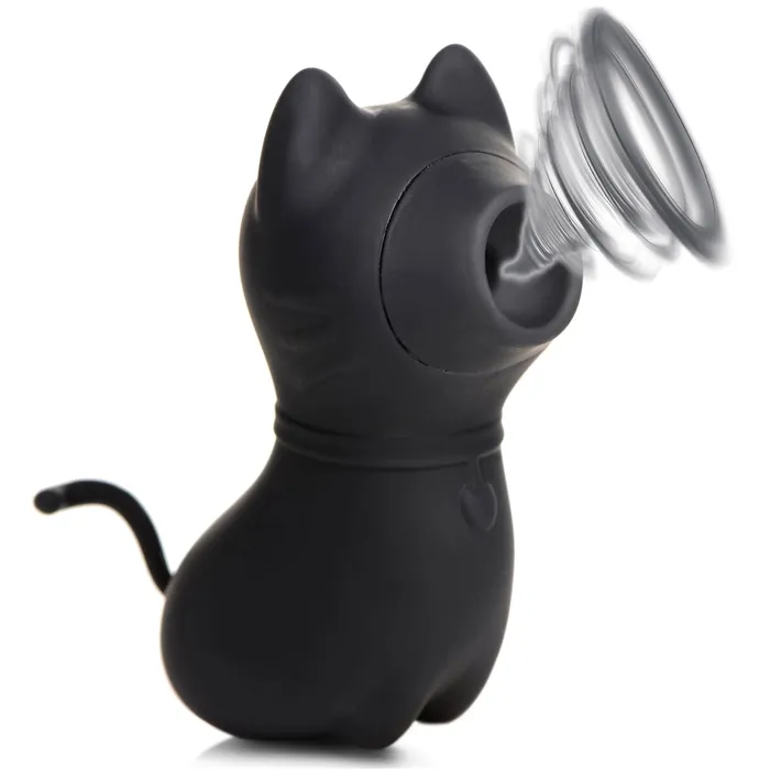 Sucky Kitty 7x Clitoral Stimulator Black XR Brands Female Sex Toys