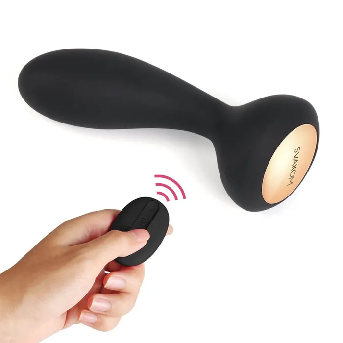 SVAKOM Male Sex Toys SVAKOM Julie Powerful Anal Plug with Remote Control Black SVAKOM Male Sex Toys SVAKOM Julie Powerful Anal Plug with Remote Control Black