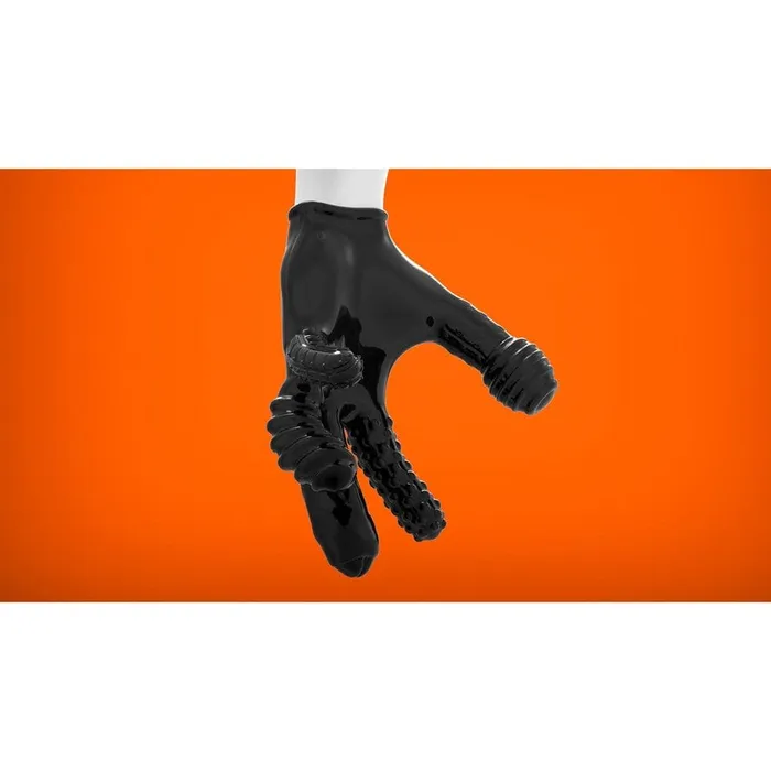 The Black Finger Glove Oxballs Anal