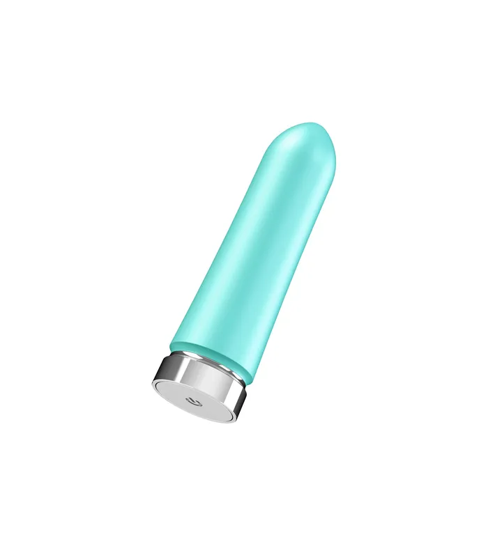 VeDO Bam Rechargeable Bullet Tease Me Turquoise Female Sex Toys