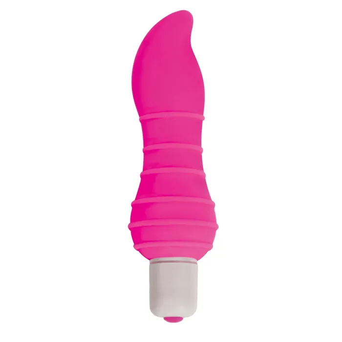 Vibrators Curve Toys Tease Silicone Bullet Vibe Pink